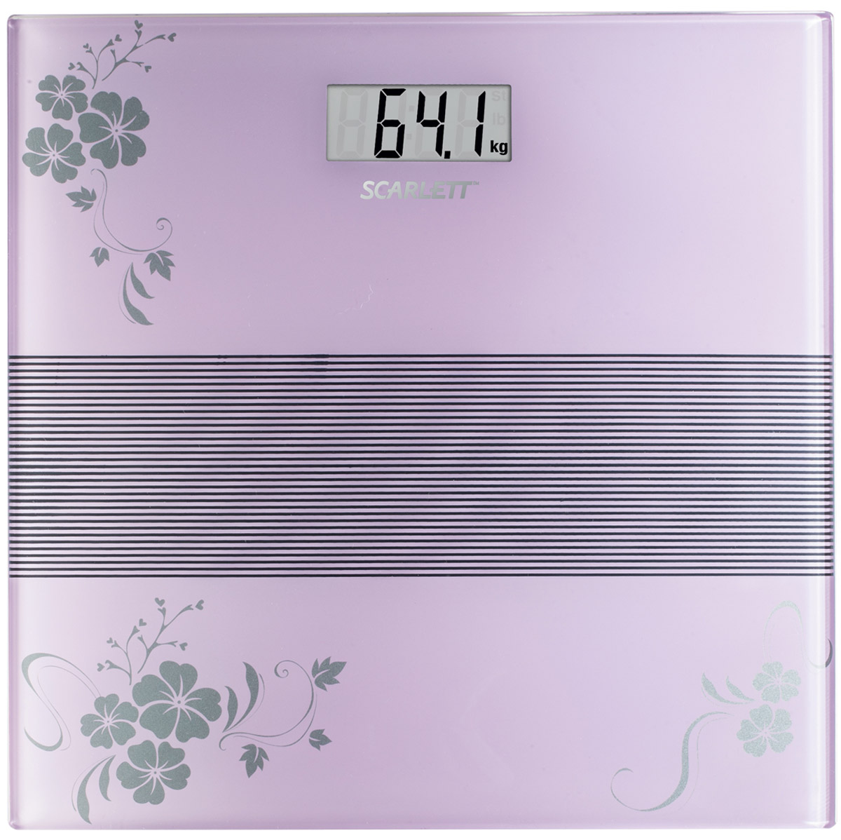 Напольные весы Scarlett SC-BS33E060, Violet весы scarlett sc bs33e064