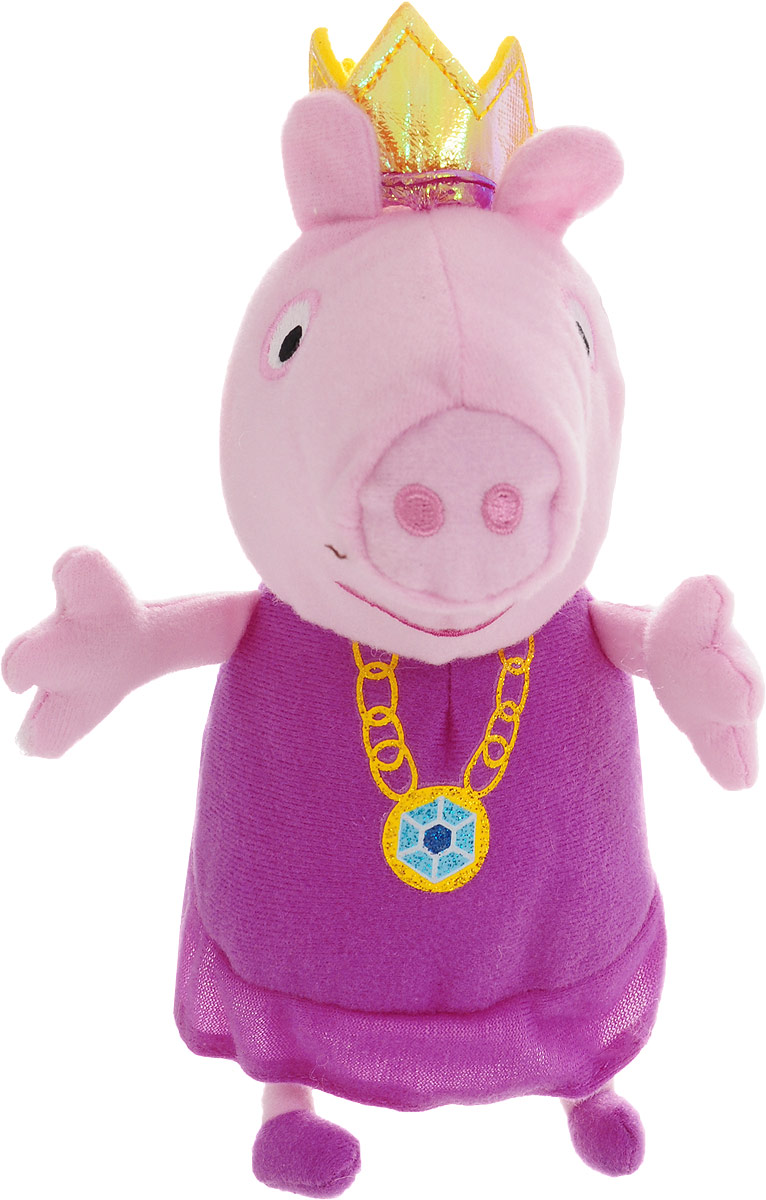 Peppa Pig Мягкая игрушка Пеппа-принцесса 20 см