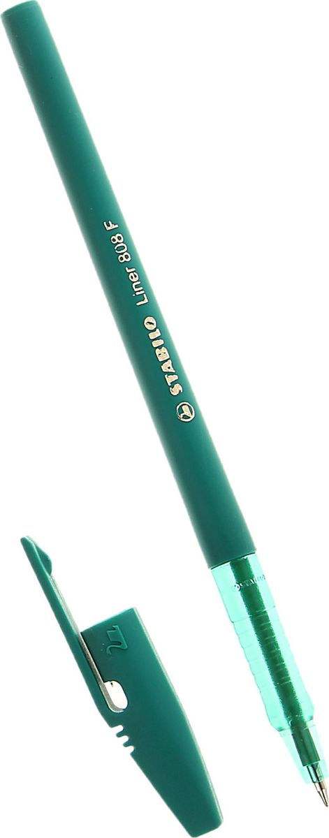 STABILO Ручка шариковая Liner 808 цвет чернил зеленый