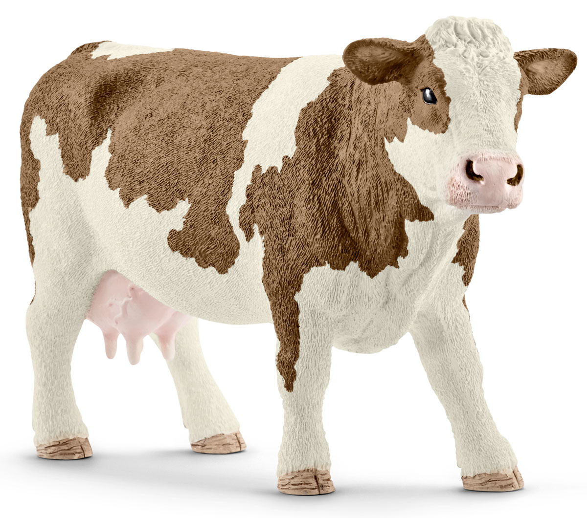 Schleich Фигурка Симментальская корова 13801