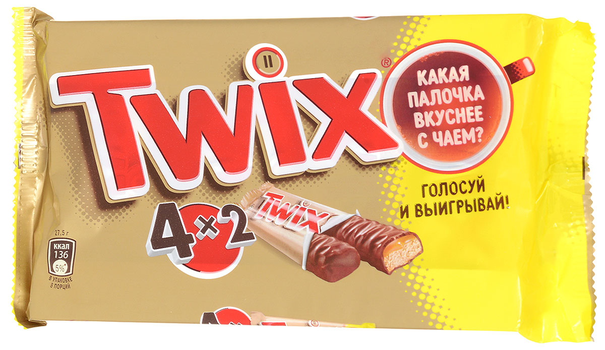 фото Twix Мультипак батончик, 220 г