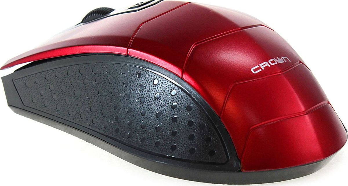 фото беспроводная мышь Crown CMM-934W, Red Crown micro