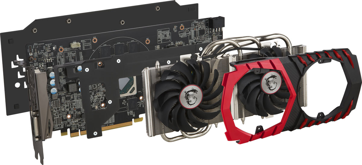 фото Видеокарта MSI Radeon RX 580 Gaming X 4GB