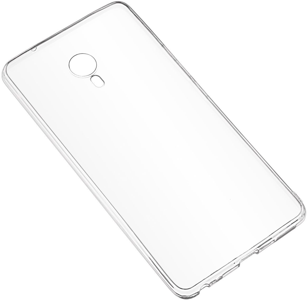 фото Skinbox Slim Silicone чехол для Meizu M3 Max, Transparent