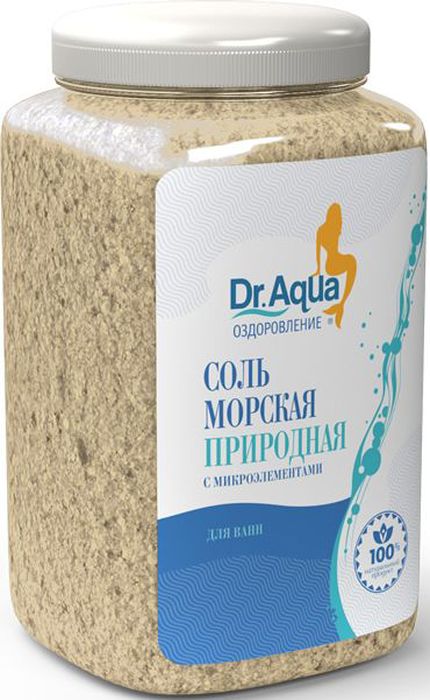 фото Dr. Aqua Соль морская природная, 750 г