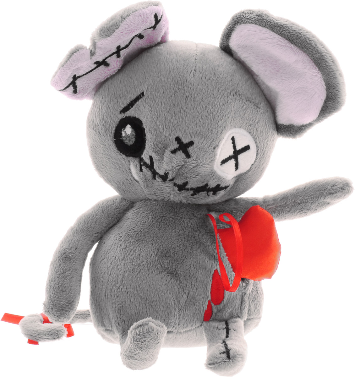 фото Мягкая игрушка Magic Bear Toys "Мышь живое сердце", 20 см