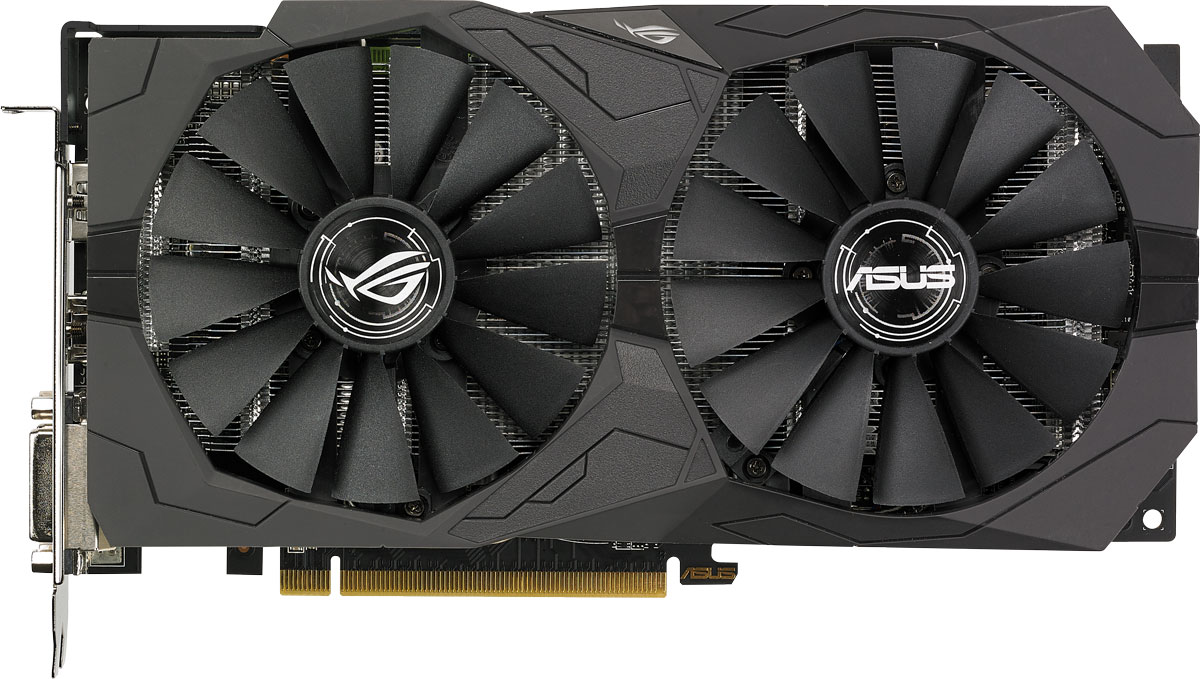 фото Видеокарта ASUS ROG Strix Radeon RX 570 OC 4GB, ROG-STRIX-RX570-O4G-GAMING