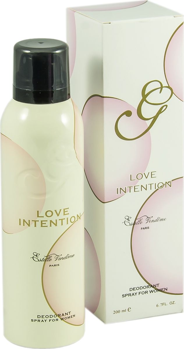 фото Geparlys Парфюмированный дезодорант для женщин Deo love Intention линии Parfums Estelle Vendome, 200 мл