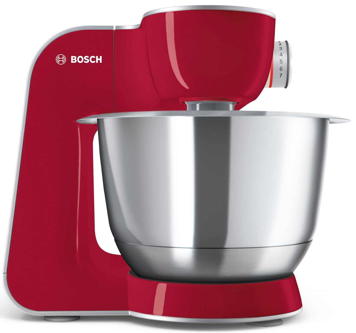 фото Кухонный комбайн Bosch MUM58720, Red Silver Bosch gmbh