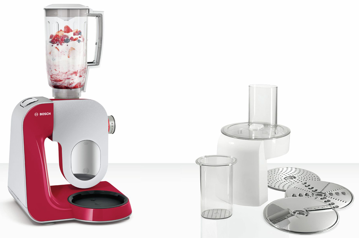 фото Кухонный комбайн Bosch MUM58720, Red Silver Bosch gmbh