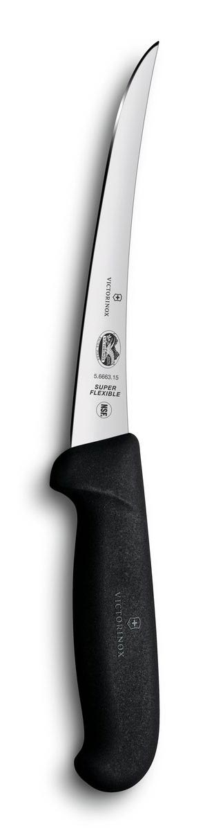фото Нож обвалочный Victorinox "Fibrox", супергибкий, цвет: черный, длина лезвия 15 см
