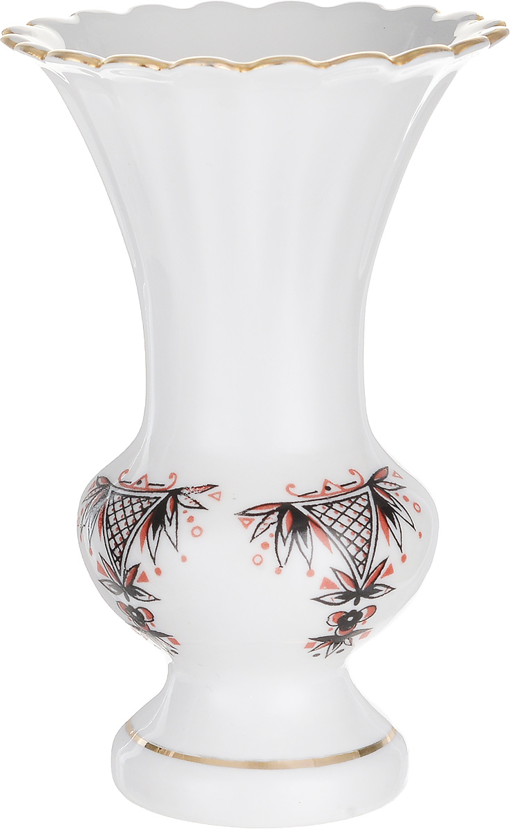 Характеристики Ваза. Фарфор, шелкотрафаретная печать, золочение. ЛЗФИ ...