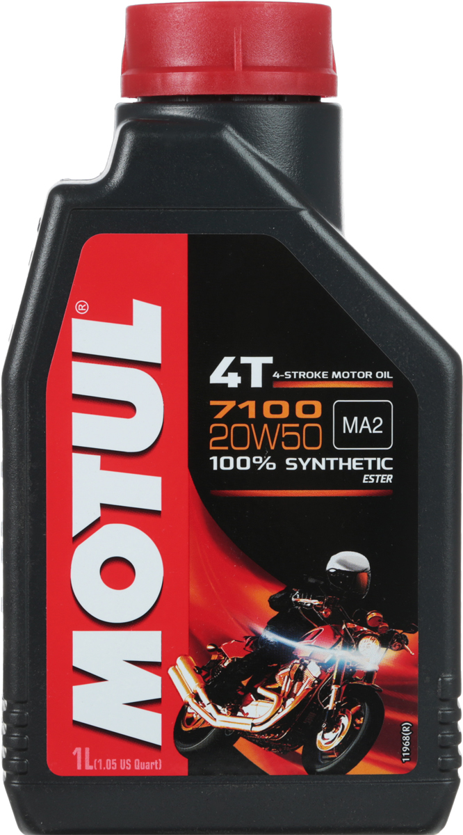 фото Масло моторное Motul "7100 4T", синтетическое, 20W-50, 1 л