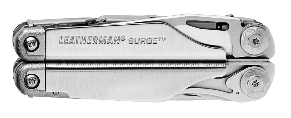 фото Мультитул Leatherman "Surge", с чехлом, цвет: стальной, 19 предметов