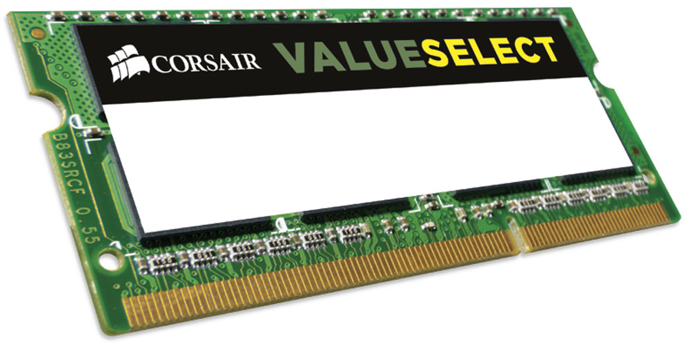 фото Модуль оперативной памяти Corsair ValueSelect SO-DIMM DDR3L 4Gb 1600 МГц (CMSO4GX3M1C1600C11)