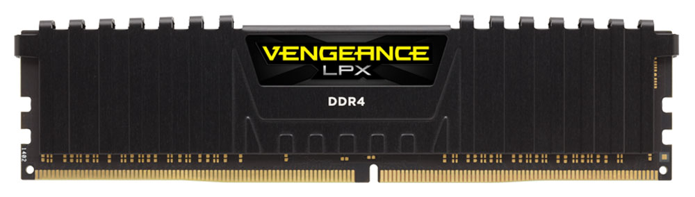 фото Комплект модулей оперативной памяти Corsair Vengeance LPX DDR4 2х8Gb 2400 МГц, Black  (CMK16GX4M2Z2400C16)