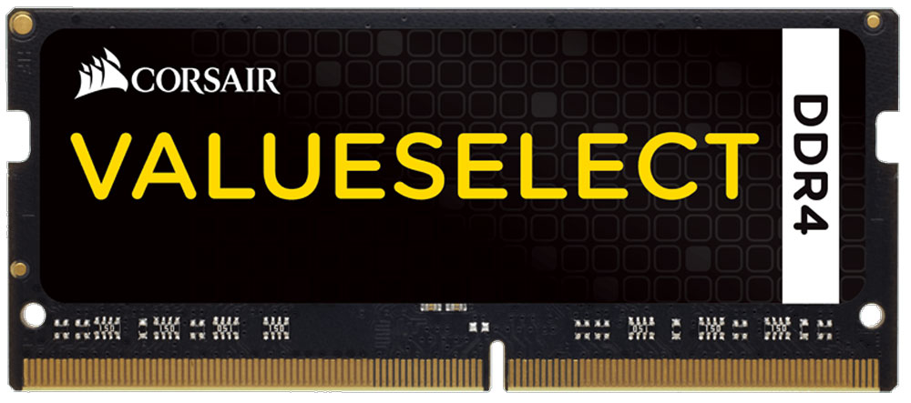 фото Комплект модулей оперативной памяти Corsair ValueSelect SO-DIMM DDR4 2x4Gb 2133 МГц  (CMSO8GX4M2A2133C15)