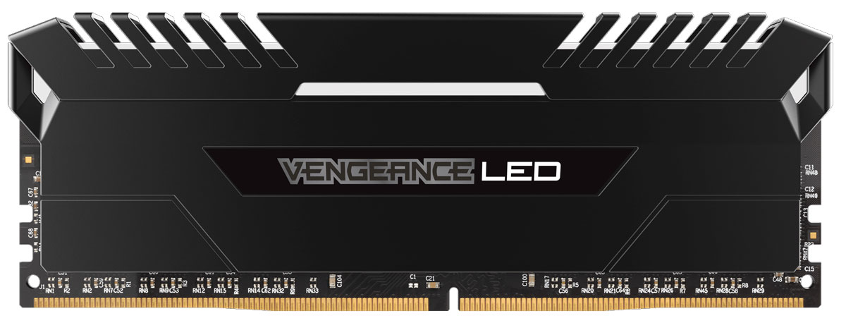 фото Комплект модулей оперативной памяти Corsair Vengeance LED DDR4 2x8Gb 2666 МГц (CMU16GX4M2A2666C16)