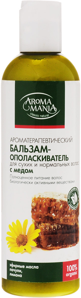 фото Бальзам-ополаскиватель Аромамания с медом, 250 мл