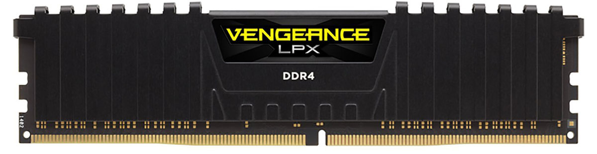 фото Модуль оперативной памяти Corsair Vengeance LPX DDR4 16Gb 2400 МГц, Black (CMK16GX4M1A2400C16)