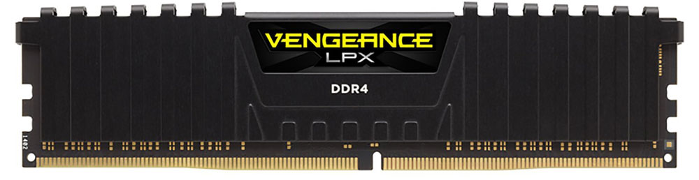 фото Комплект модулей оперативной памяти Corsair Vengeance LPX DDR4 2х16Gb 2400 МГц, Black (CMK32GX4M2A2400C14)