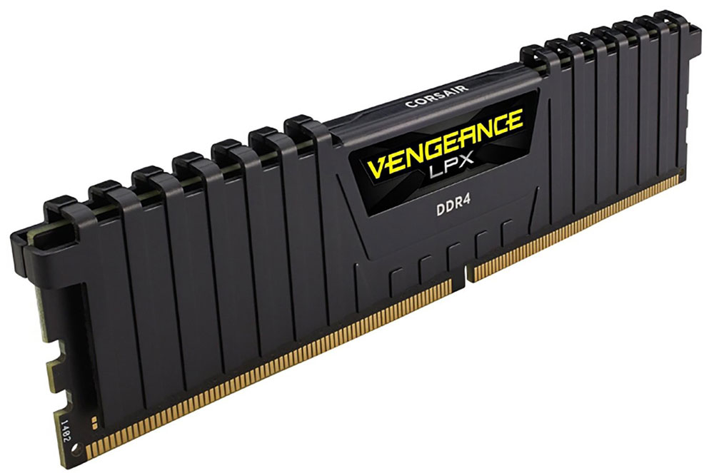 фото Комплект модулей оперативной памяти Corsair Vengeance LPX DDR4 2х16Gb 2400 МГц, Black (CMK32GX4M2A2400C14)