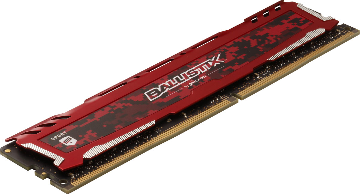 фото Комплект модулей оперативной памяти Crucial Ballistix Sport LT DDR4 2х8Gb 2400 МГц, Red (BLS2C8G4D240FSE)