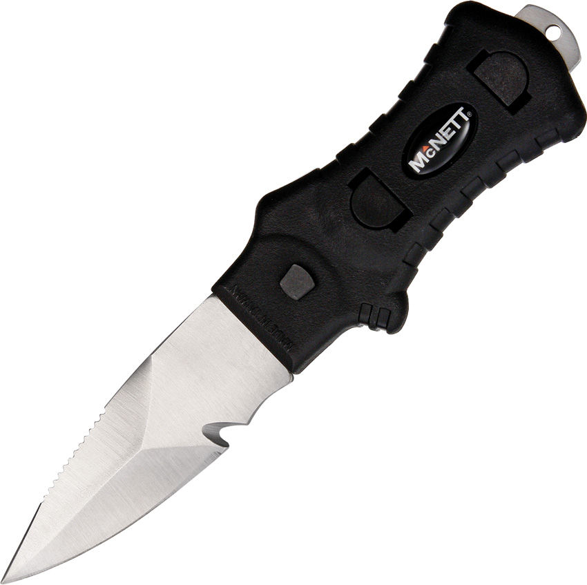 фото Нож McNett Tactical "Samish Stiletto Black Handle", цвет черный