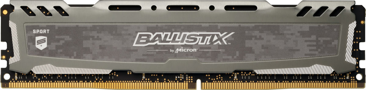 фото Комплект модулей оперативной памяти Crucial Ballistix Sport LT DDR4 4х8Gb 2400 МГц, Gray  (BLS4C8G4D240FSB)