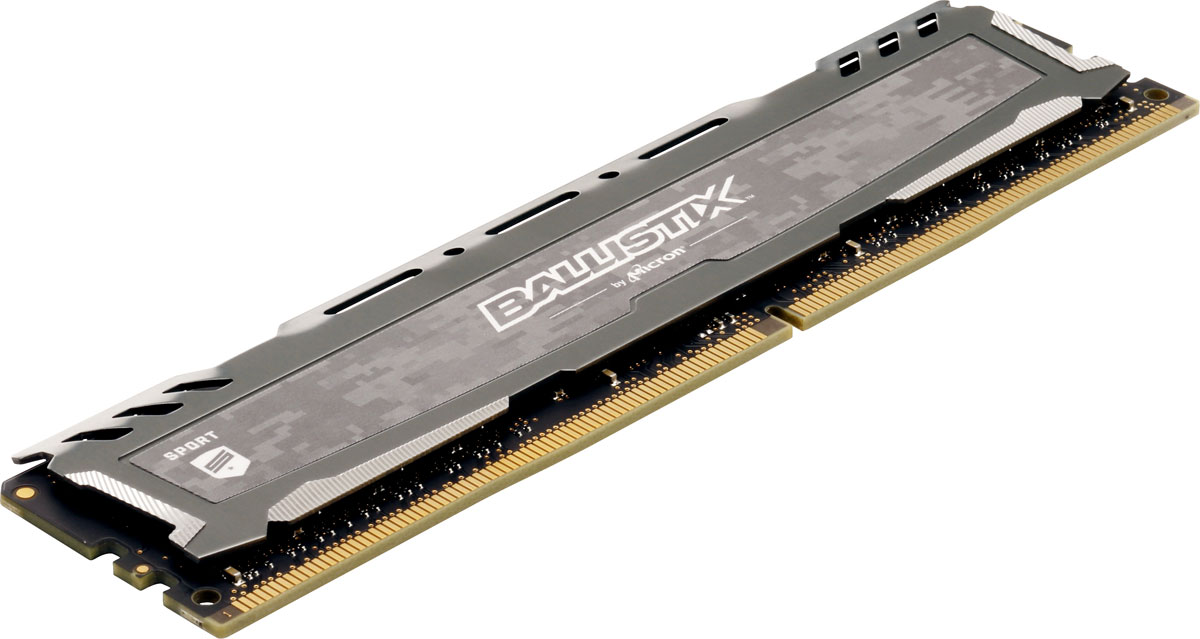 фото Комплект модулей оперативной памяти Crucial Ballistix Sport LT DDR4 4х8Gb 2400 МГц, Gray  (BLS4C8G4D240FSB)