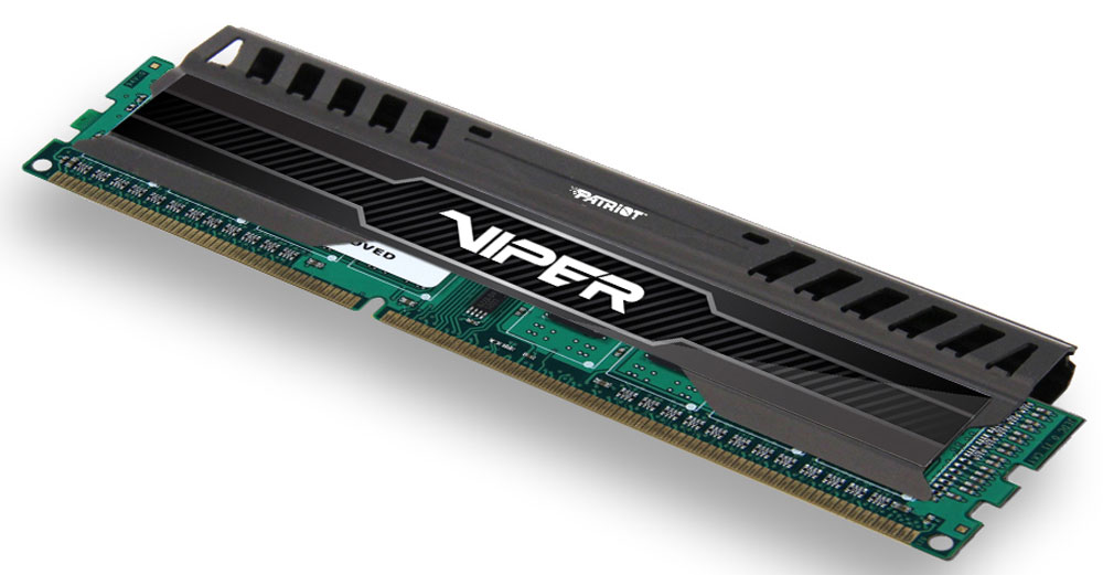 фото Модуль оперативной памяти Patriot Viper 3 Black Mamba DDR3 8Gb 1600 МГц (PV38G160C0) Patriot memory