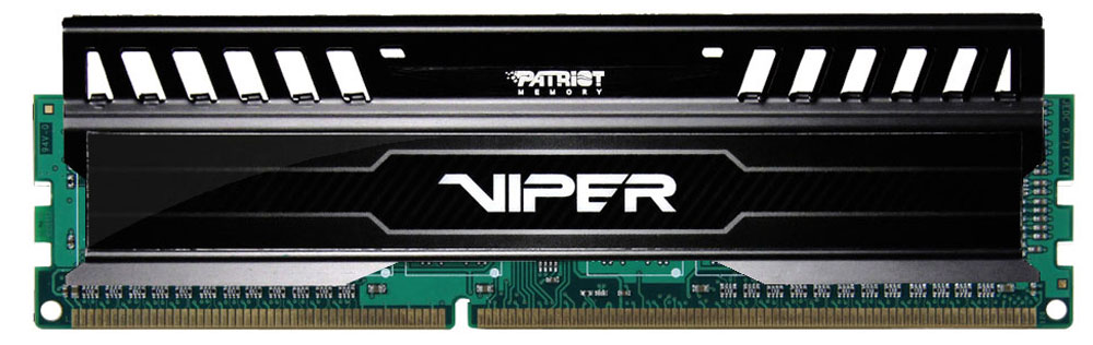 фото Модуль оперативной памяти Patriot Viper 3 Black Mamba DDR3 8Gb 1600 МГц (PV38G160C0) Patriot memory