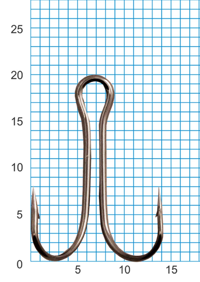 фото Крючок рыболовный SWD "Scorpion", двойной, №6, 30 шт