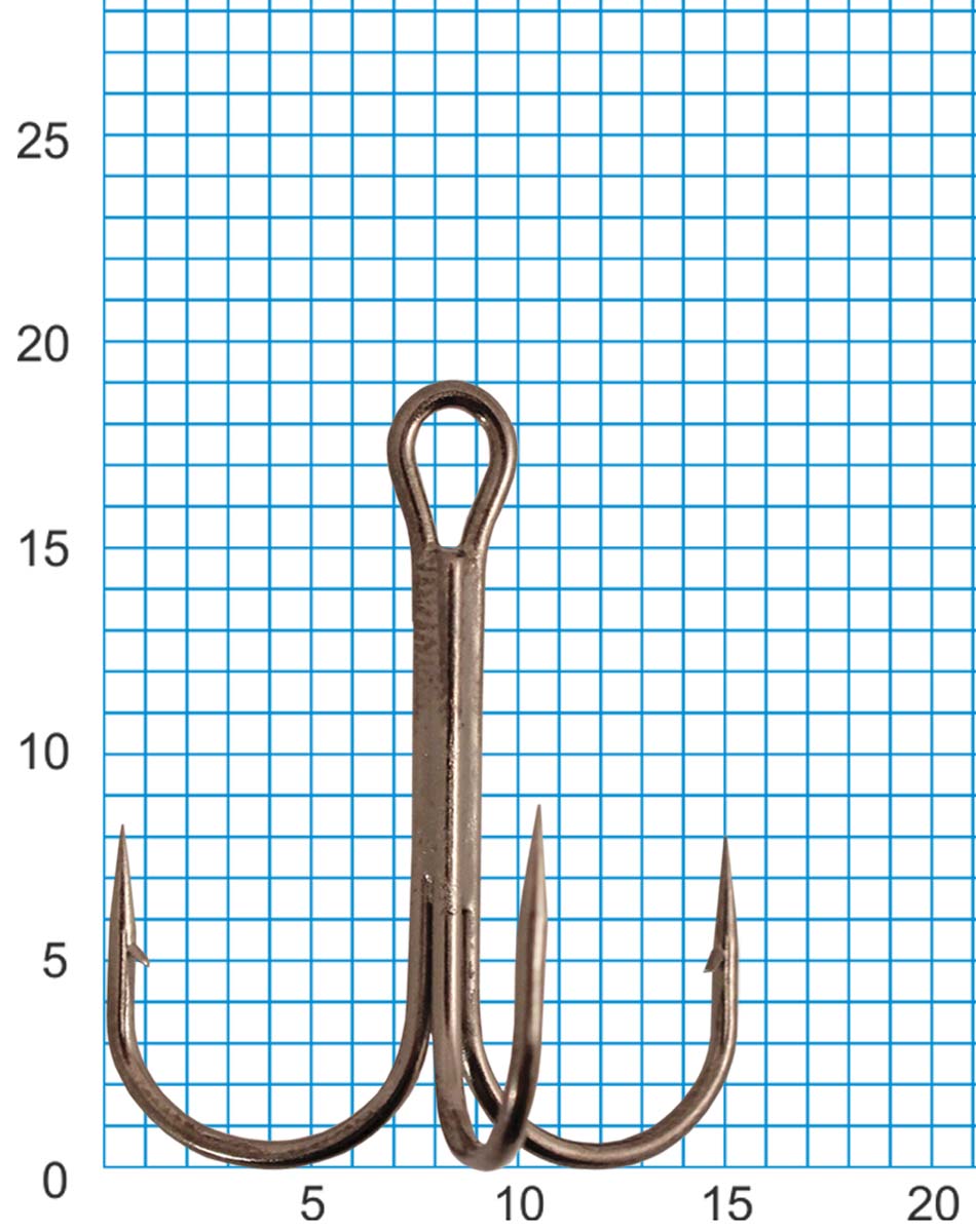 фото Крючок рыболовный SWD "Scorpion", тройной, №7, 30 шт