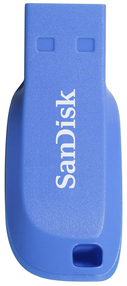фото SanDisk Cruzer Blade 32GB, Blue USB-накопитель