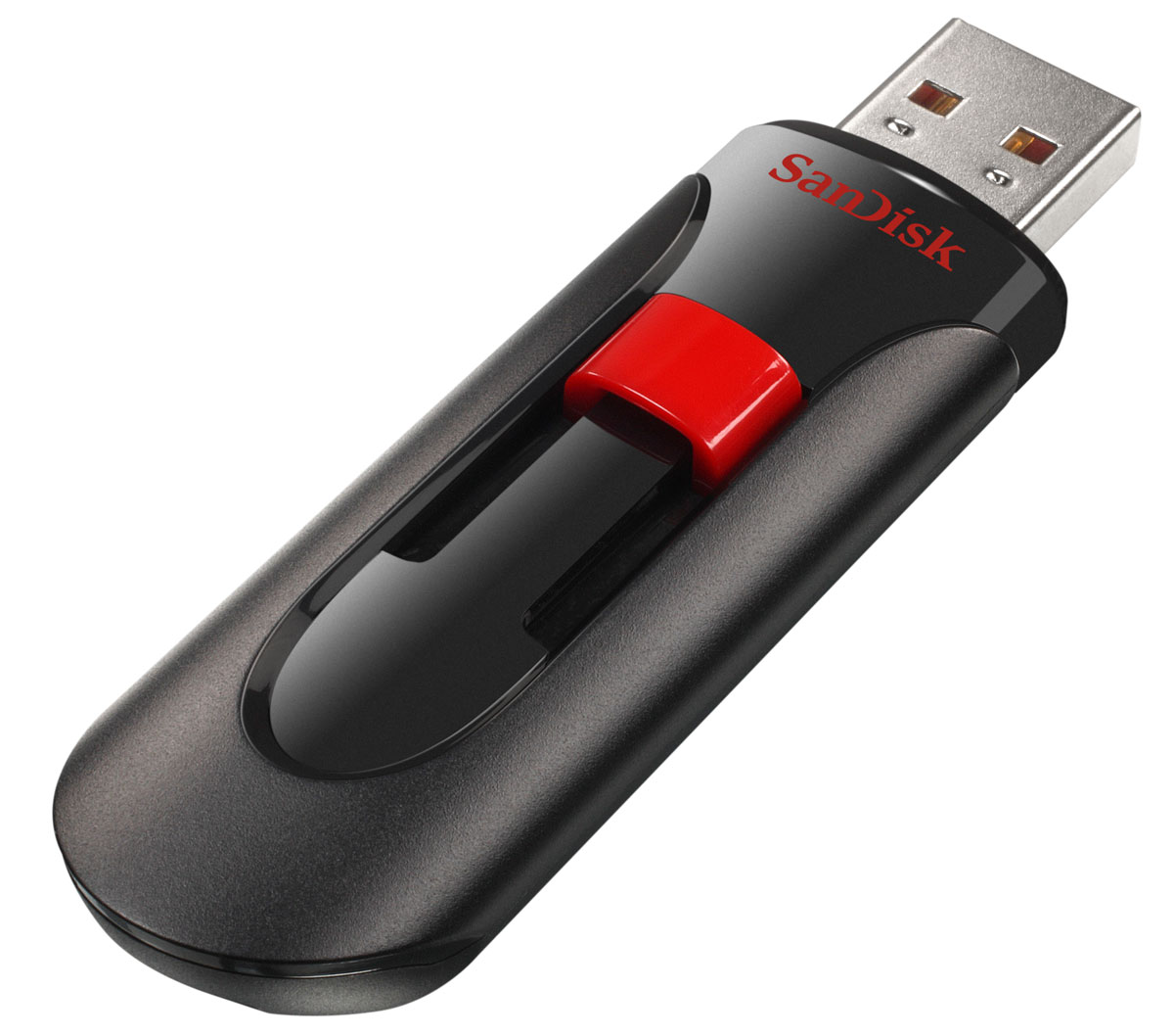 фото SanDisk Cruzer Glide 256GB, Black Red USB-накопитель