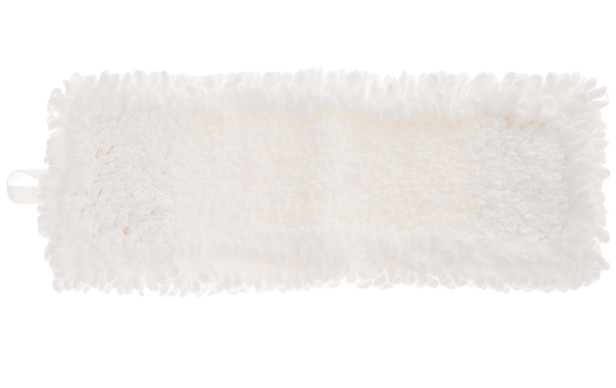 фото Сменная насадка для швабры Hausmann "Super Micro", цвет: белый, 41 х 11,5 см