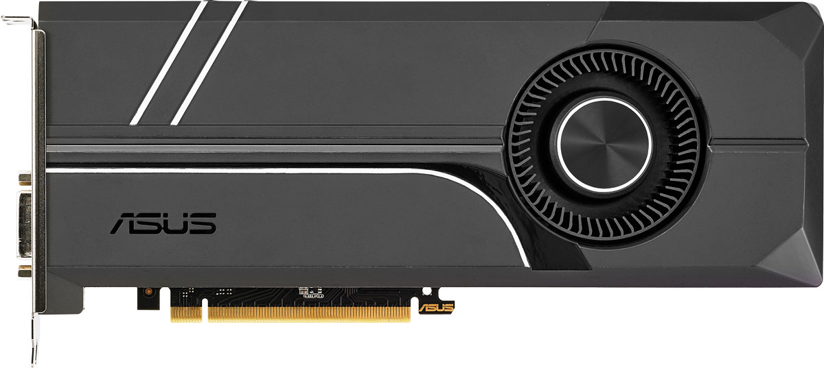 фото Видеокарта ASUS Turbo GeForce GTX 1060 6GB, TURBO-GTX1060-6G