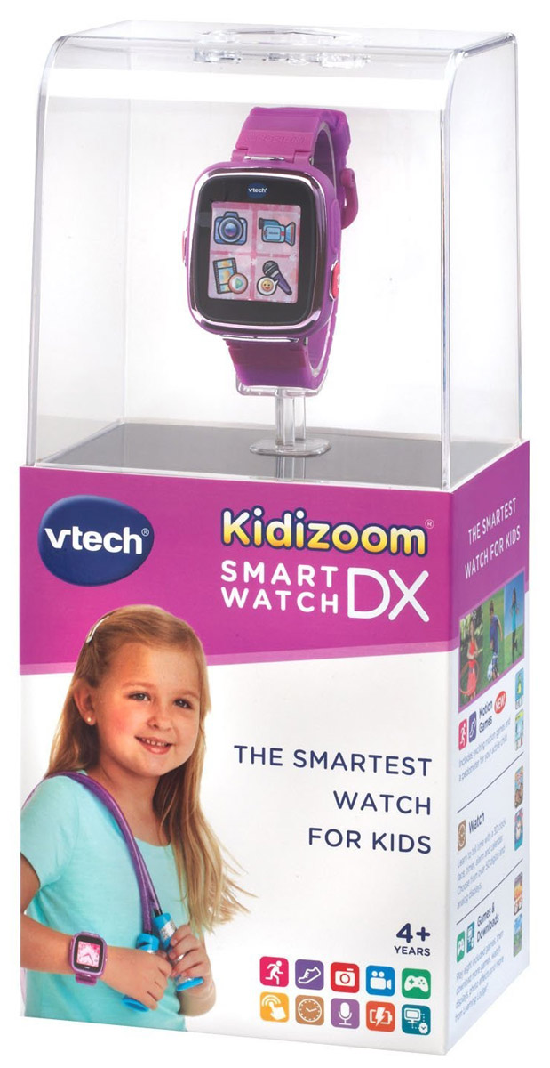 фото Умные часы для детей Vtech Kidizoom SmartWatch DX, розовый