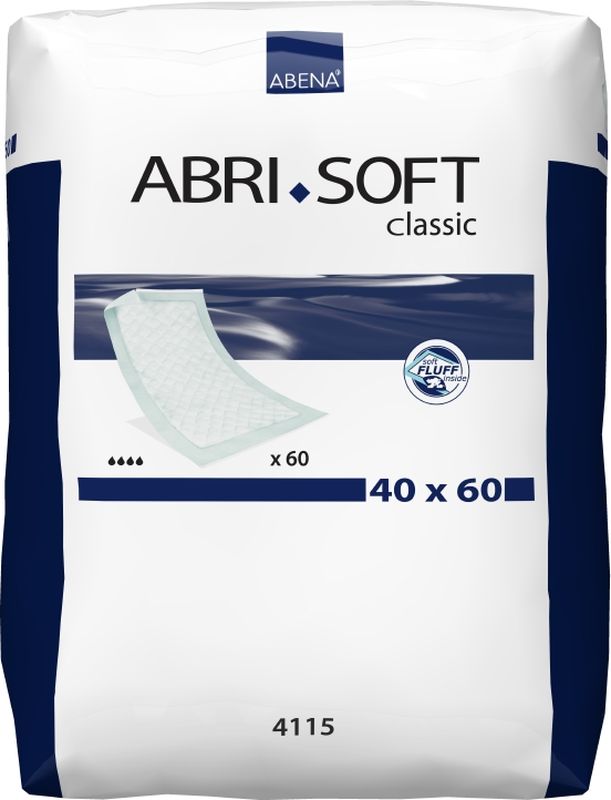 фото Abena Пеленки впитывающие Abri-Soft Classic 40 х 60 см 60 шт