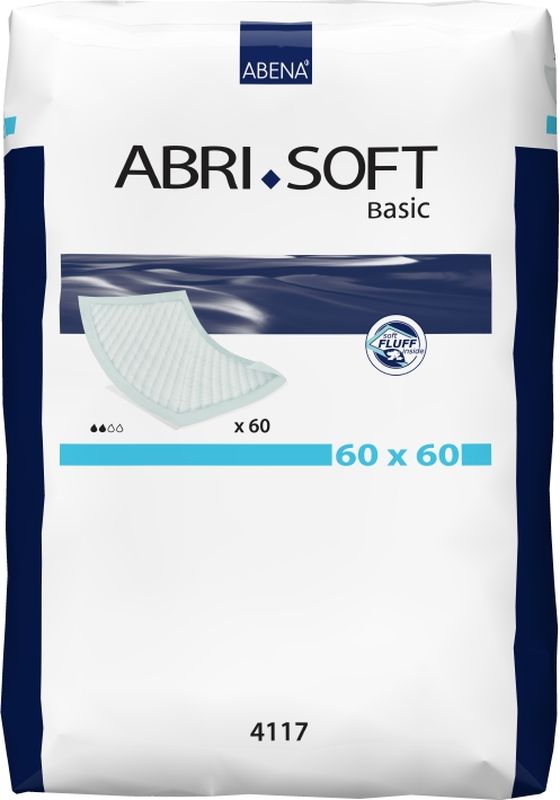 фото Abena Пеленки впитывающие Abri-Soft Basic 60 х 60 см 60 шт