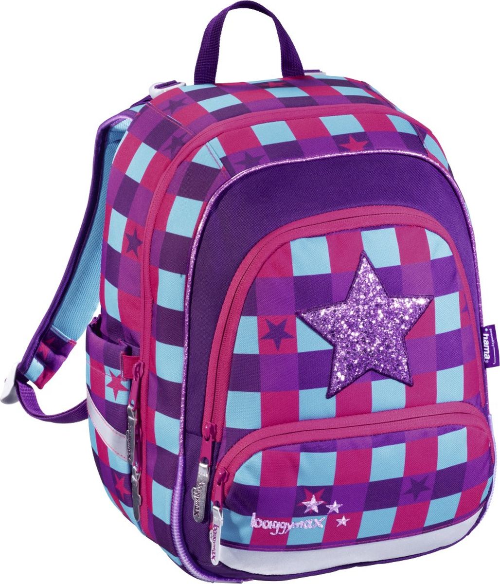 Характеристики Hama Ранец школьный BaggyMax Pink Star, подробное ...