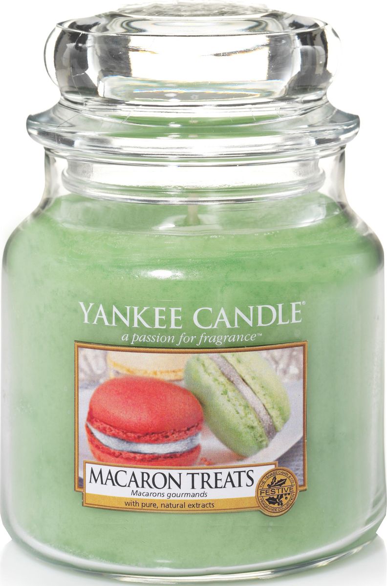 фото Ароматическая свеча Yankee Candle "Макаруны / Macaron Treats", 65-90 ч