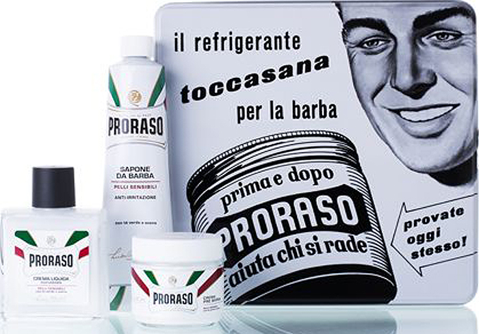 Proraso Набор для бритья Toccasana: крем до бритья, 100 мл, крем для бритья, 150 мл, бальзам после бритья, 100 мл купить дермазол крем