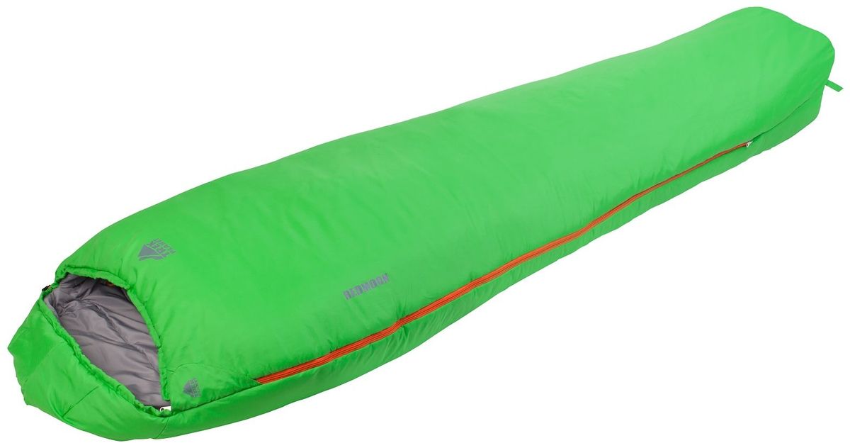 фото Спальный мешок TREK PLANET "Redmoon", цвет: зеленый, левосторонняя молния