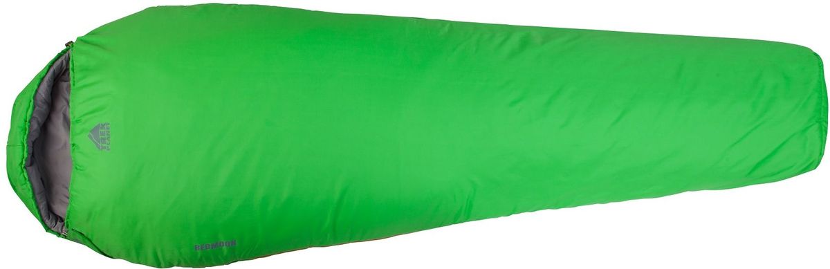 фото Спальный мешок TREK PLANET "Redmoon", цвет: зеленый, левосторонняя молния