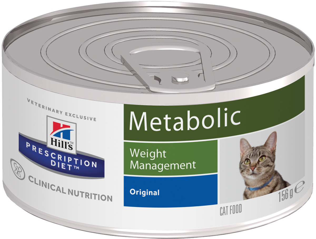 фото Корм влажный Hill's Prescription Diet Metabolic Weight Management для кошек для достижения и поддержания оптимального веса, 156 г