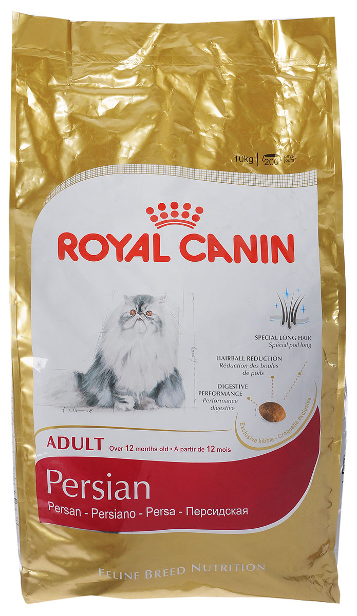 фото Корм сухой Royal Canin "Persian Adult", для взрослых кошек персидских пород старше 12 месяцев, 10 кг