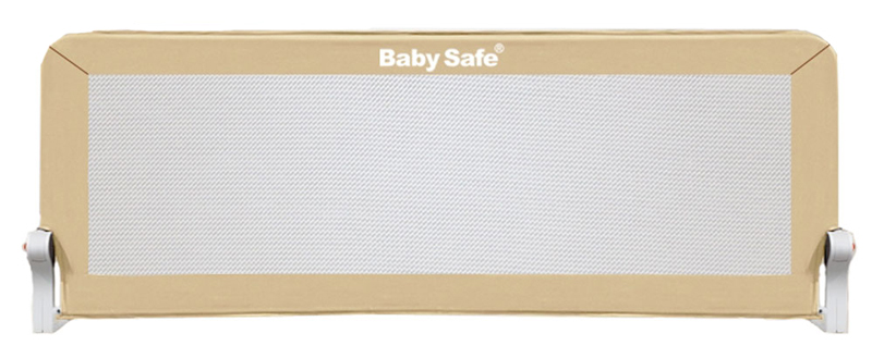 фото Baby Safe Барьер защитный для кроватки цвет бежевый 120 х 42 см