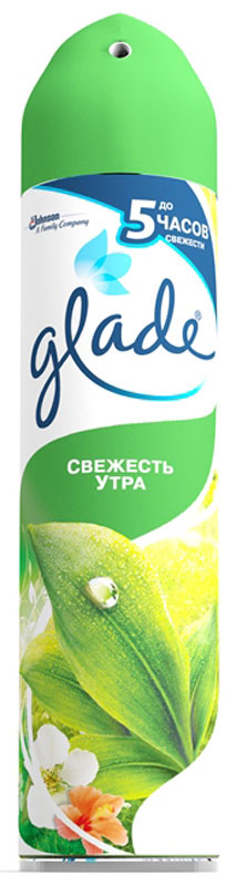 фото Освежитель воздуха Glade "Свежесть утра", 300 мл